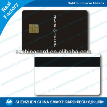 plastic pvc smart card sle5542 contact chip card